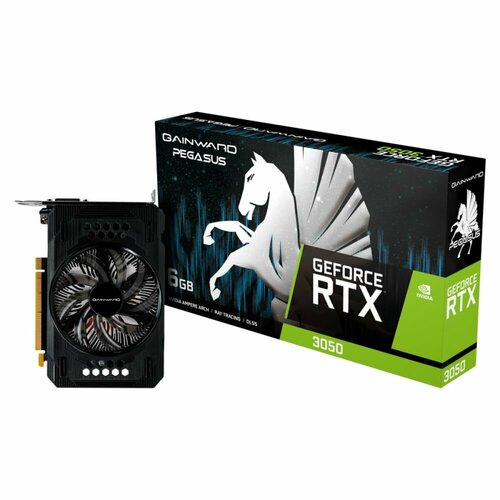 Видеокарта Gainward RTX3050 PEGASUS 6GB GDDR6 96bit DVI HDMI DP 2361900₽