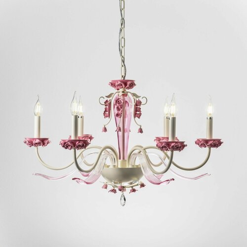 VIOLETTA Люстра подвесная Notte Giorno Карамель+Белый