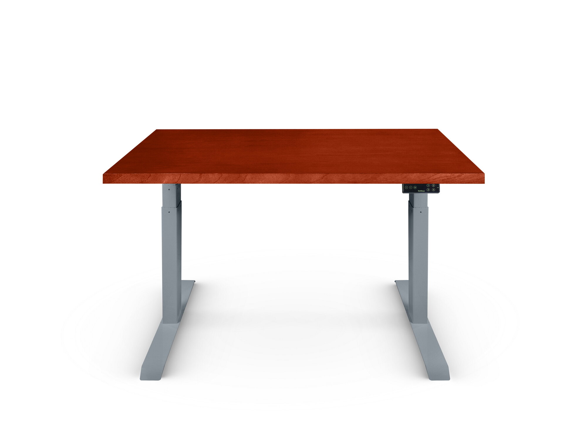 StolStoya Стол компьютерный с электроприводом титан 140*70 SE370SKD14070 — фото 1