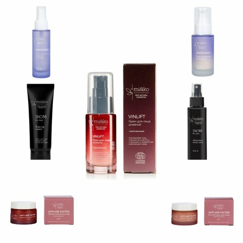 Набор 7 средств для лица Mi&Ko Мужское/Женское