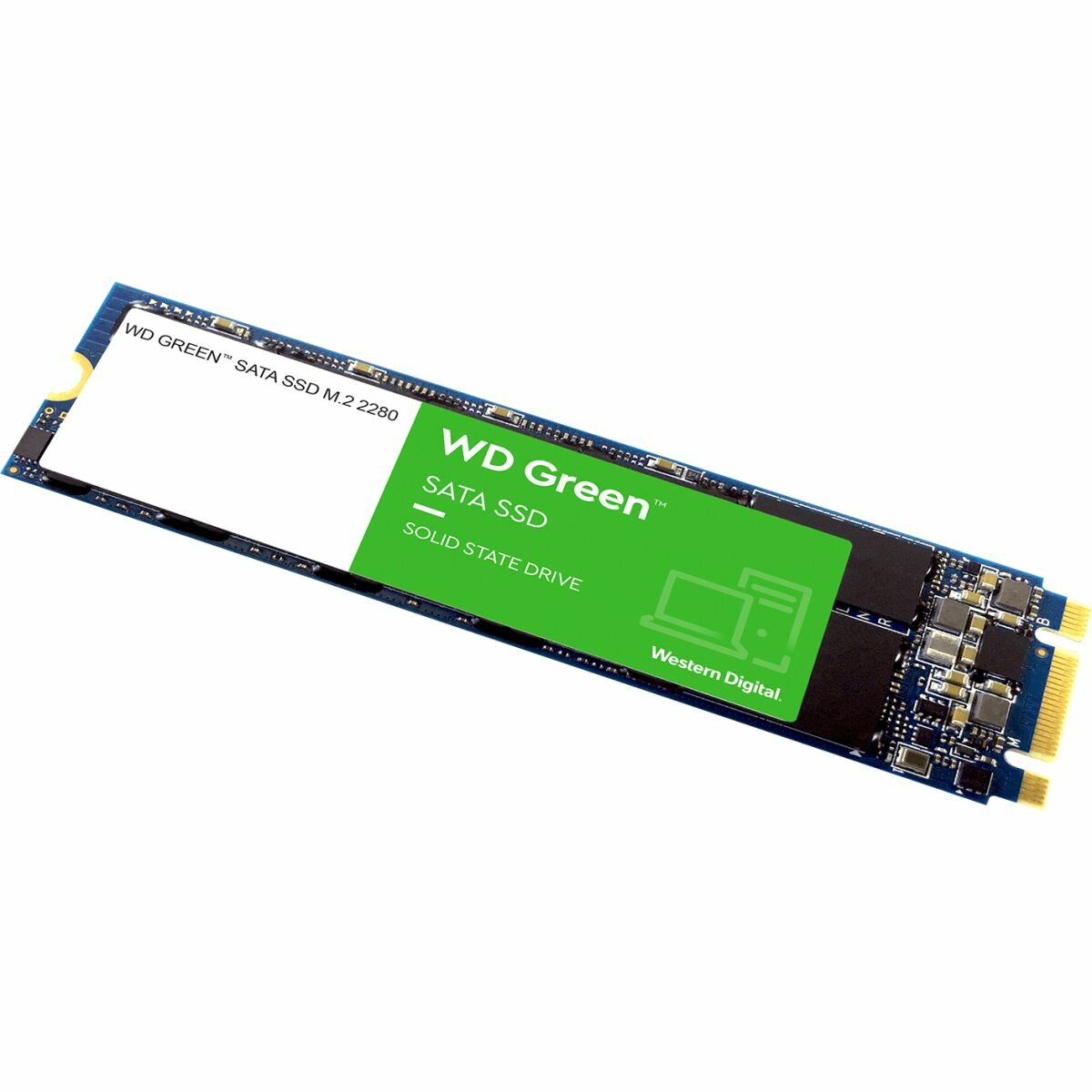 Накопитель SSD WD SATA2.5" 240GB SLC GREEN (WDS240G3G0B) - фото №4