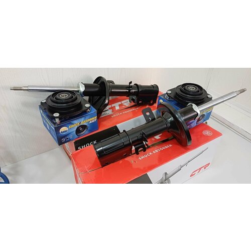 Амортизаторы передние с опорами Киа Спектра Kia Spectra корея Хорошее качество 19800₽