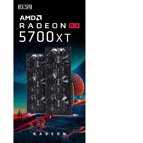 Видео карта ELSA Radeo RX 5700 XT 8GB 2180000₽