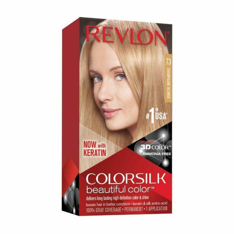 Revlon Colorsilk #73 Champagne Blonde (Блонд Шампань) 130ml (revlon colorsilk)