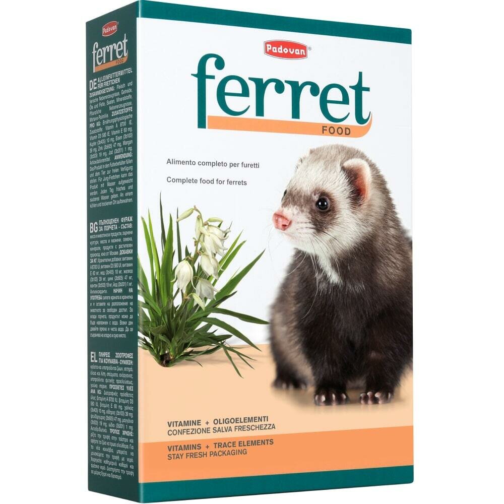 Корм сухой для хорьков комплексный PADOVAN FERRET FOOD (750 г)