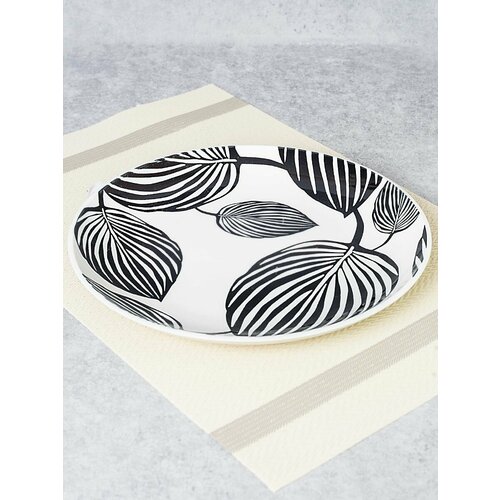 Набор тарелок DH Ботаника обеденная 265 см черно-белый 2шт 1233₽