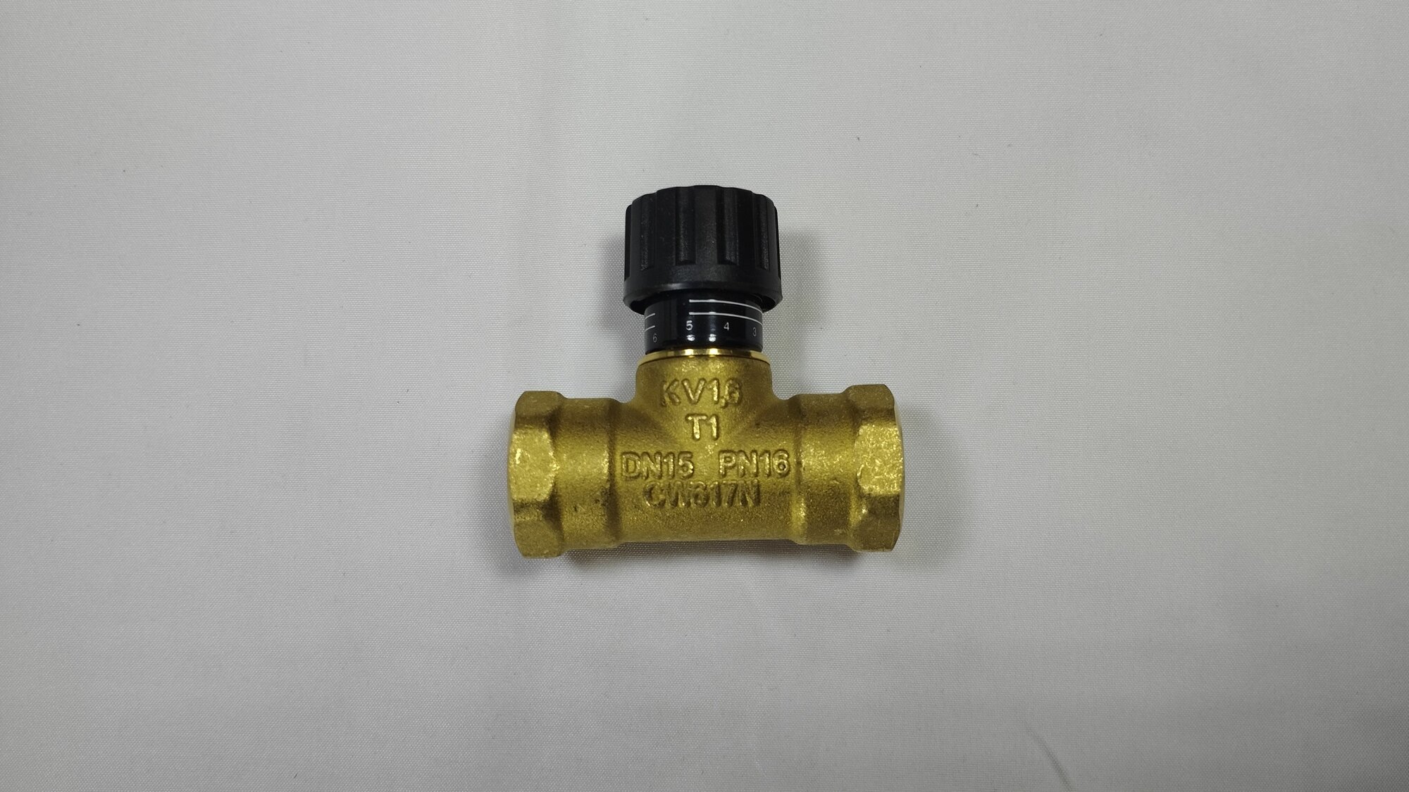 фото 003Z2231 Клапан балансировочный ручной латунь USV-S Ду 15 Rp1/2