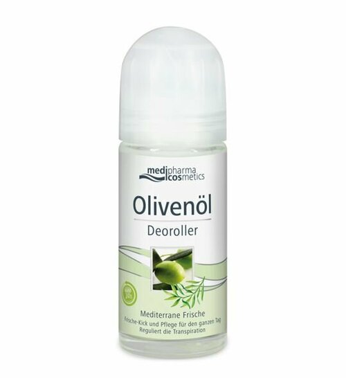 MEDIPHARMA COSMETICS Дезодорант роликовый Olivenol Deoroller (Mediterrane Frische)