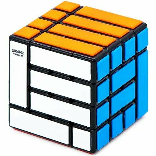 Головоломка / Calvin's Evgeniy Fence Cube Bandaged 4x4 Черный/ Кубик Рубика calvin s evgeniy bricks cube 4 bandaged 4x4x4 magic cube neo professional speed twisty puzzle brain teasers educational toys