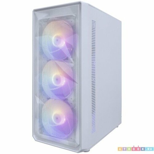 1STPLAYER FD3-M White (FD3-M-WH-4F1-W) Корпус для компьютера FD3-M-WH-4F1-W белый