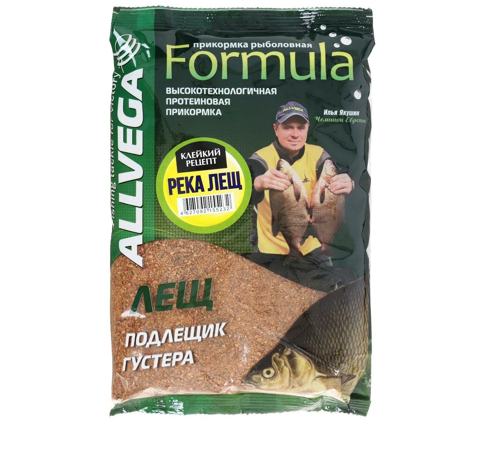 Прикормка Allvega Formula River Bream река лещ 900 г