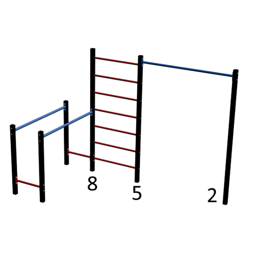 Спортивная площадка Workout w04