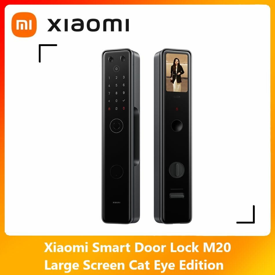 Xiaomi Умный дверной замок Версия кошачий глаз M20 с большим экраном