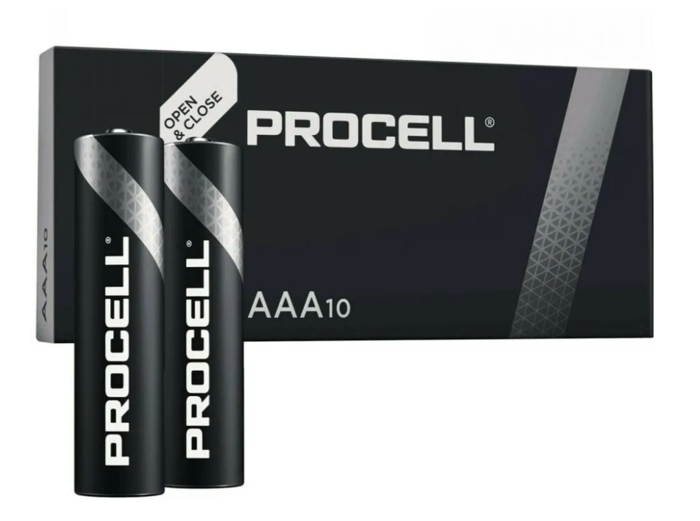 Батарейки Duracell Procell Constant Alkaline AAA мизинчиковые 10 шт
