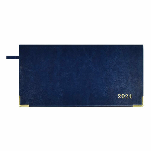 Феникс+ Еженедельник датированный 2024 ESCALADA, 170х88 мм, 64 л, арт. 63898/ 40 сариф синий