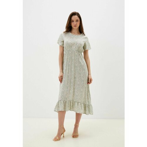 Платье Louren Wilton, размер 44, зеленый женское шифоновое платье миди с v образным вырезом белое элегантное вечернее длинное платье с длинным рукавом бальное платье лето 2022