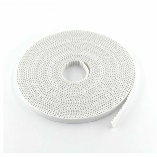 Лента зубчатая GT2-6mm белая 1 метр с жестким кордом 362₽