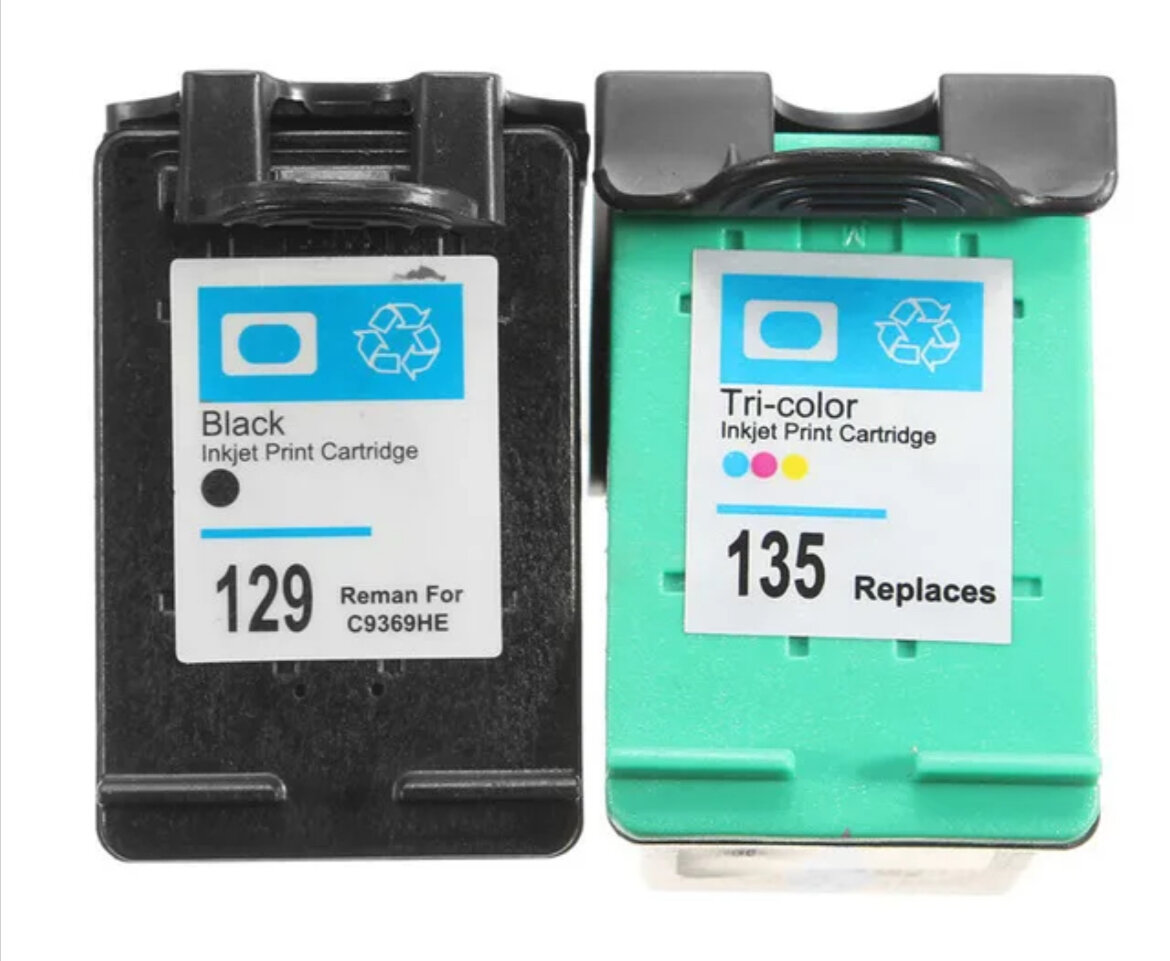 Картриджи Aquamarine для принтеров HP 129 и 135