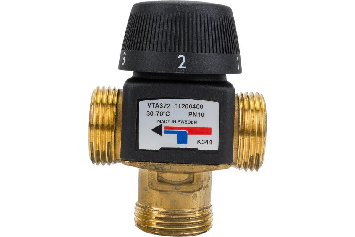 ESBE Термостатический смесительный клапан vta372 30 - 70c g1 kvs3.4 3120 04 00