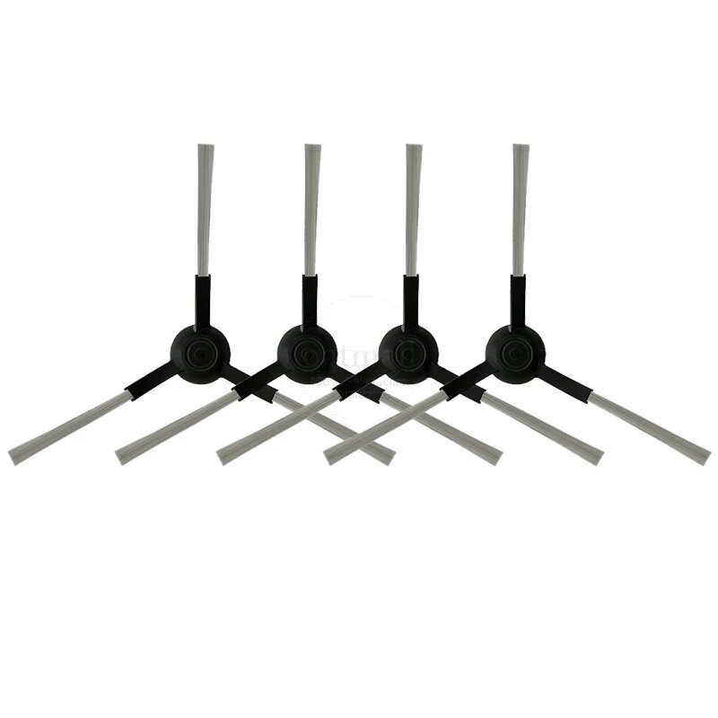 Запасные боковые щетки Mornrise для Rowenta X-PLORER SERIE 130 AI, Черный