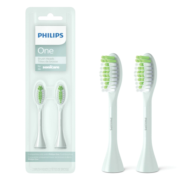 Насадка для зубной щетки Philips Sonicare One BH1022/03 (2шт) Белый