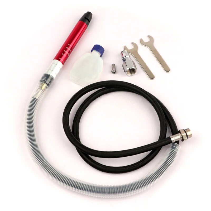 Пневматическая шлифовальная машина GLUE серебристого цвета, 6PCS