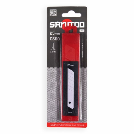 Sanitoo Набор сегментированных лезвий 25мм 10 шт