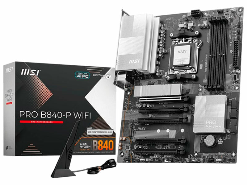 Материнская плата MSI PRO B840-P WIFI (AM5, ATX)
