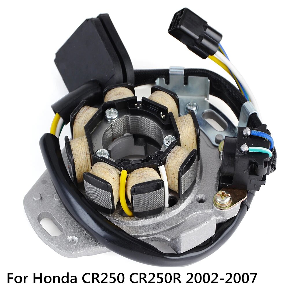 Для катушки статора генератора Honda CR250 CR250R CR 250 250R 2002 2003 2004 2005 2006 31100-KZ3-J41 31100-KSK-670 31100-KZ3-L31