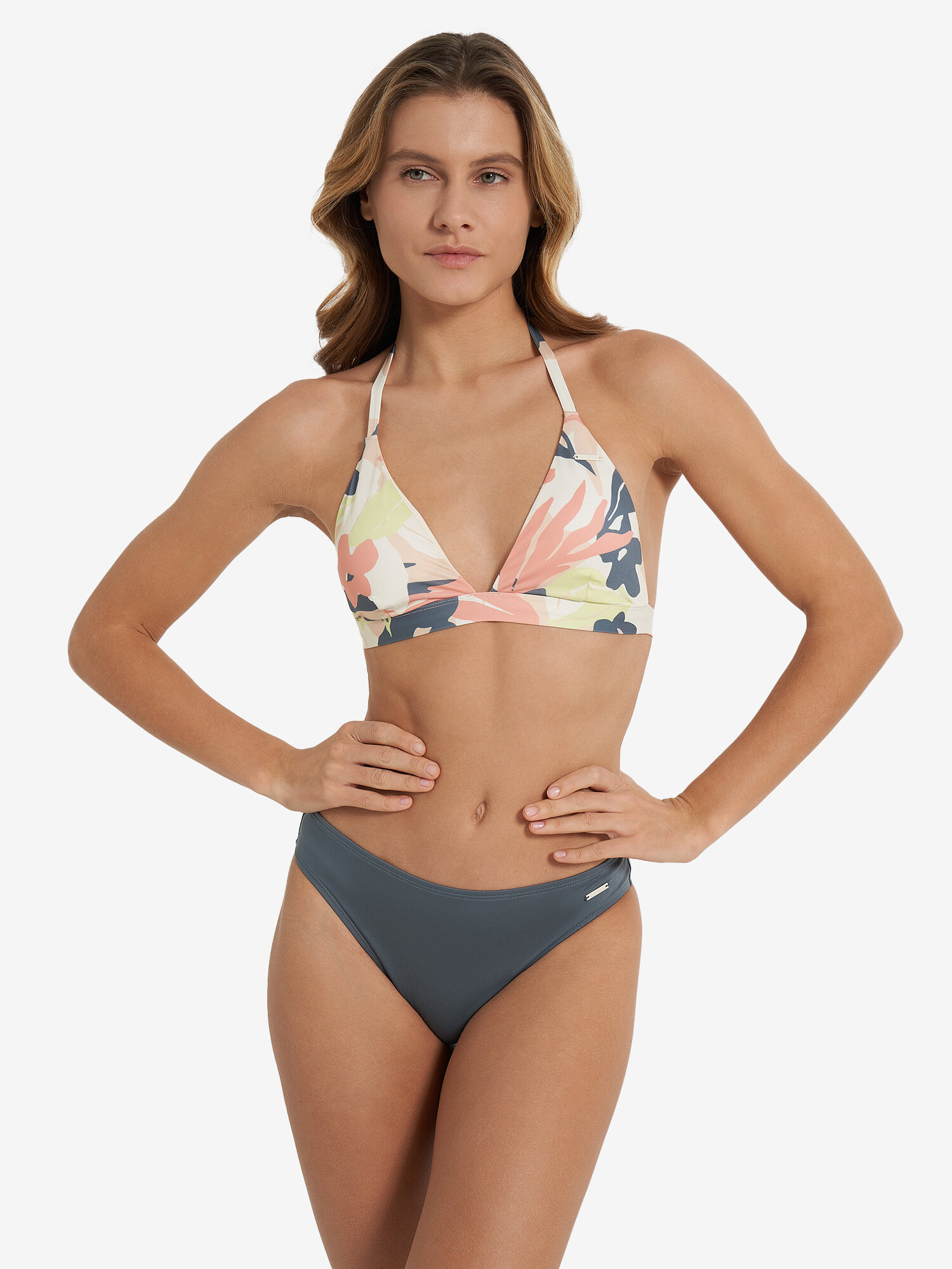 Лиф PROTEST Protest SS25 Female Bikini Top Triangle, размер 50, мультицвет