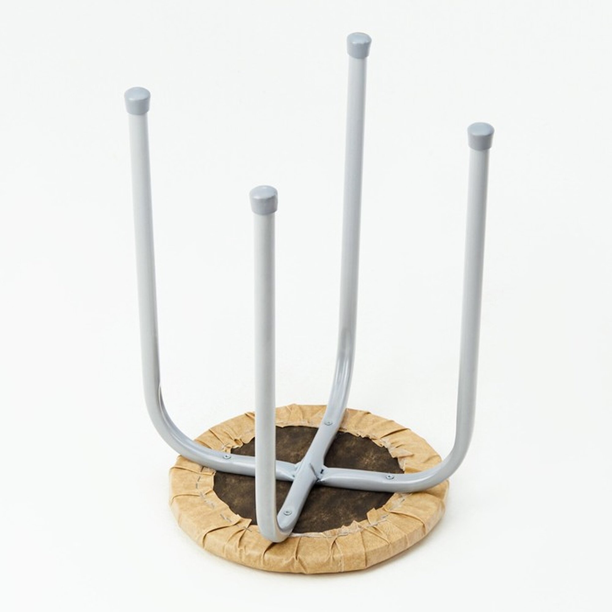 Стулья, Табуретки Xiaomi Табурет Сима-ленд "Булат Эконом", кухонный, бежевый, искусственная кожа, металл