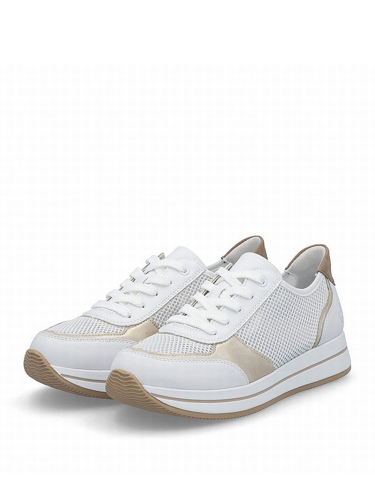 Кроссовки Rieker повседневные, полнота G, размер 41, белый