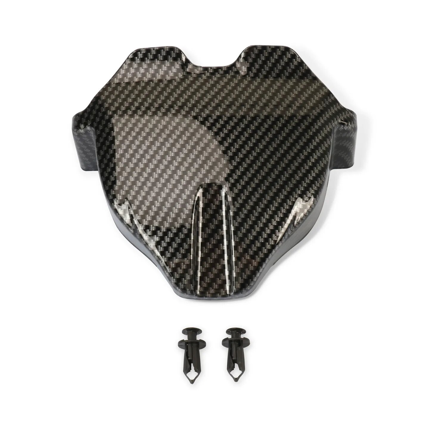 Ветровой Дефлектор Для CFMOTO 675NK 2025-2026, Защитный Экран Приборной Панели, Carbon Fiber Pattern