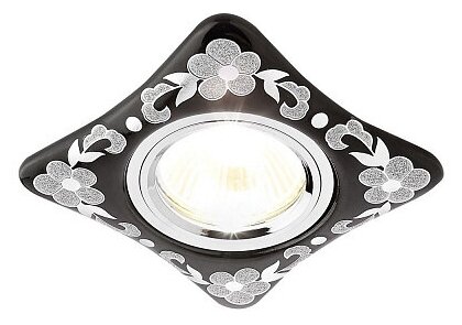 Встраиваемый светильник Ambrella light Desing D2065 BK/CH