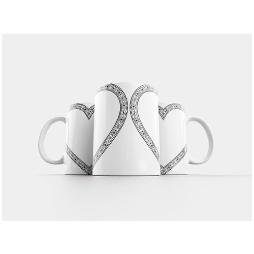 фото Кружка "процветать, сердце, декоративный" 320 мл lotsprints