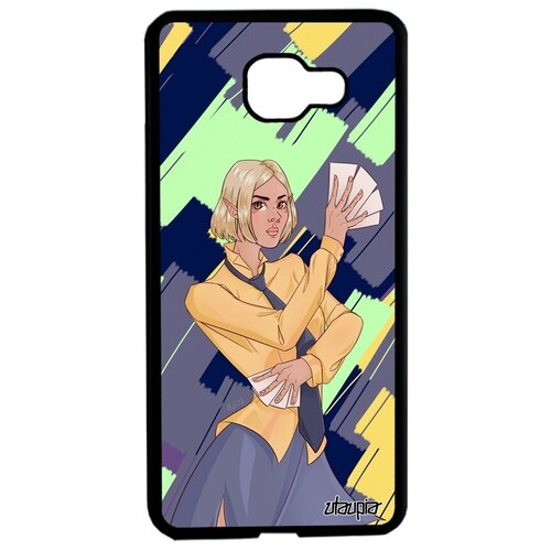 фото Ударопрочный чехол на смартфон // galaxy a5 2016 // "фокусник" фокус манга, utaupia, цветной