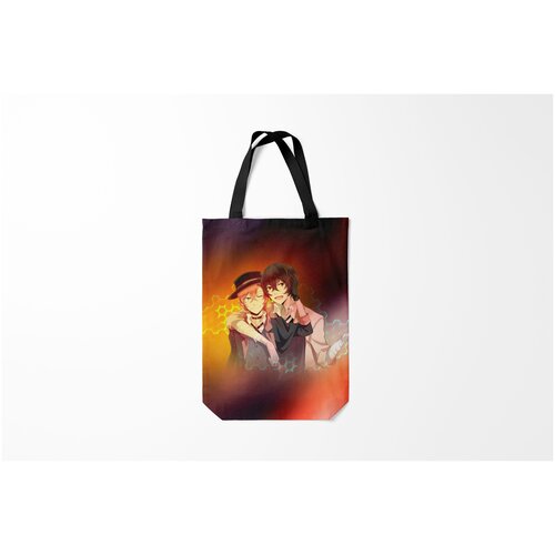фото Сумка-шоппер / 31х42 см / аниме / дазай и чуя burnettie