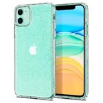 Чехол-капсула SPIGEN для iPhone 11 - Liquid Crystal Glitter - Кристальный кварц - 076CS27181 - изображение