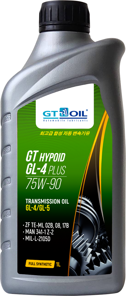 Масло трансмиссионное GT OIL HYPOID GL-4+ 75W-90 75W-90