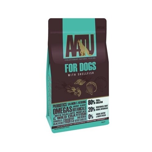 AATU Корм для собак Рыба и ракообразные 8020 (AATU 8020 FISH WITH SHELLFISH) AS1 | AATU 8020 FISH WITH SHELLFISH 1,5 кг 46921 (1 шт)