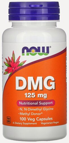Изображение товара NOW DMG 125 мг (100 капс
