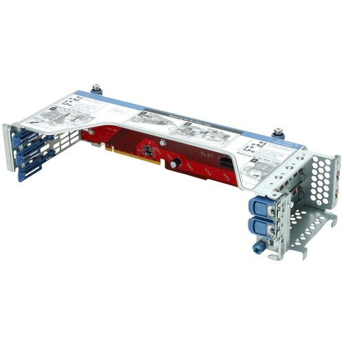 Переходная плата HPE 826688-B21 DL38X Gen10 Prem 2SFF HDD Riser Kit переходная плата hpe 873732 b21 dl38x gen10 4 port 8 nvme secondary slim sas riser 873732 b21