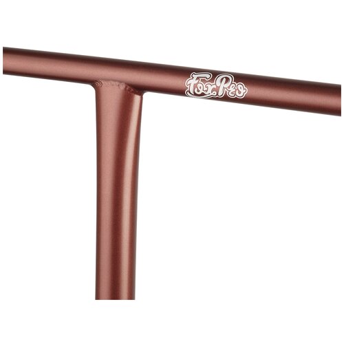Руль Fox T-Bar SCS 31.8, 700*600 gloss brown