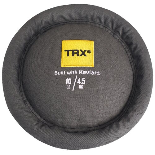 Диск-утяжелитель с ручками TRX Kevlar, 2.27 кг диск с утяжелением trx kevlar 2 27 кг