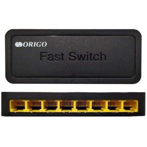 ORIGO Сетевое оборудование OS1108 A1A 8-портовый неуправляемый коммутатор 100 Мбит с