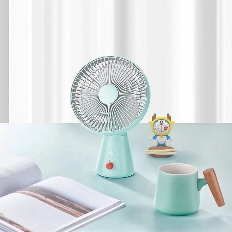 Вентилятор настольный Xiaomi LOFANS Desktop Circulation Fan (голубой) - фотография № 2