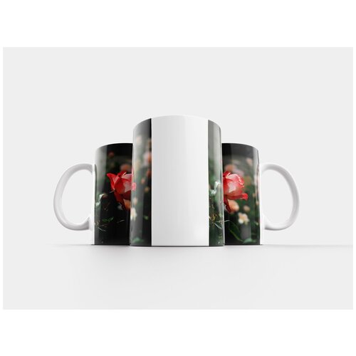 фото Кружка "роза, цвести, цветок" 320 мл lotsprints