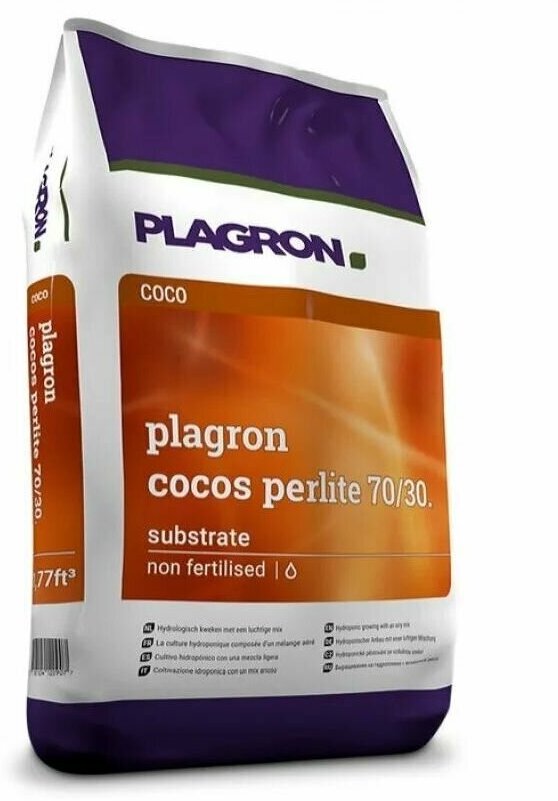 Субстрат Plagron cocos perlite 70/30 50 литров - фотография № 2