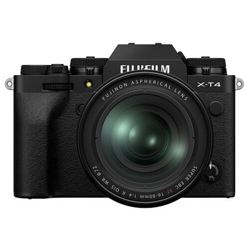 Фотоаппарат Fujifilm X-T4 Kit XF 16-80mm f4 черный 16973000₽