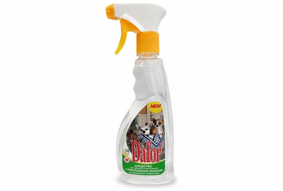 Уничтожитель запаха домашних животных Дафор для удаления запаха собак 500 мл 4607002301645